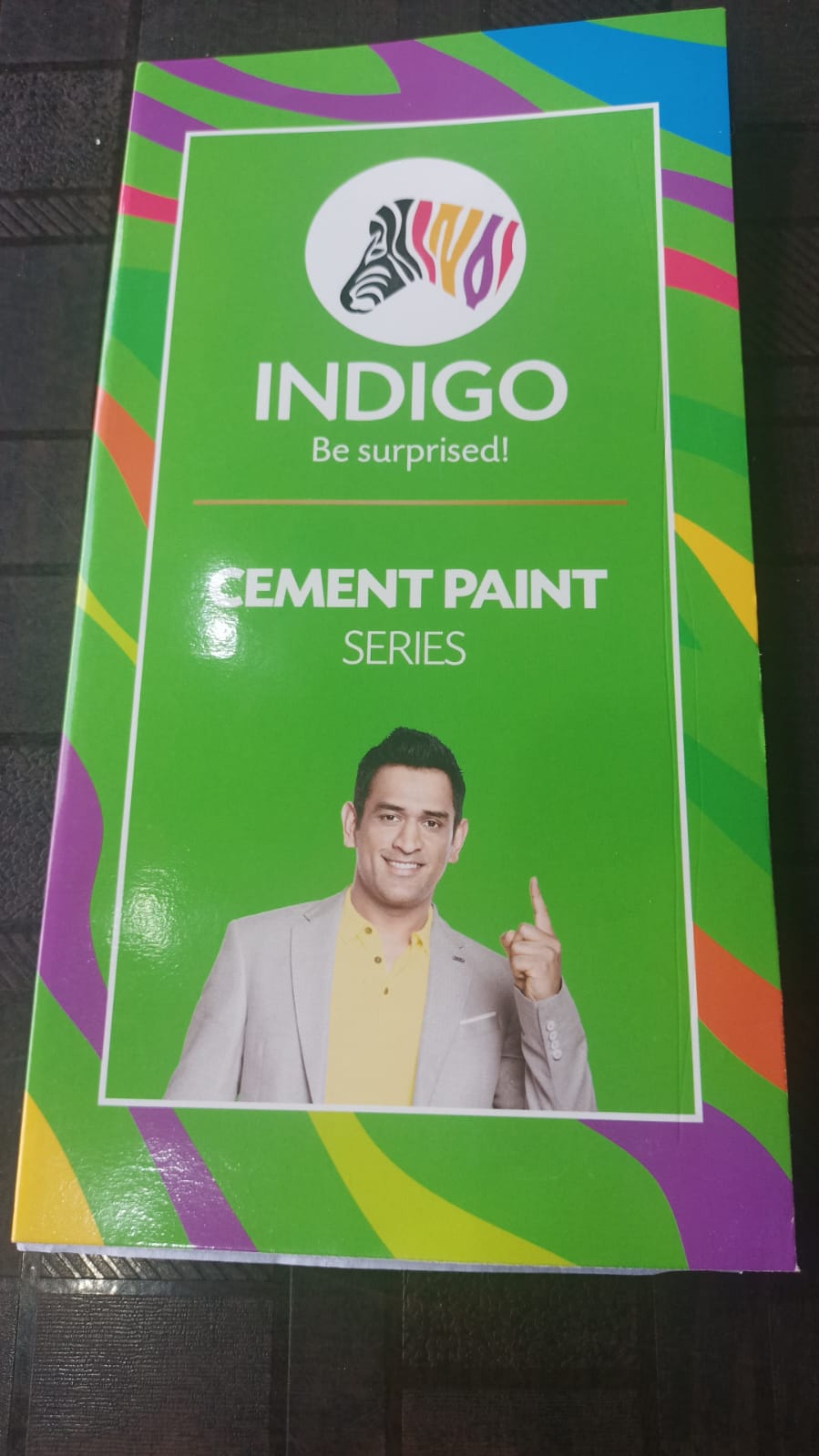 Indigo paints